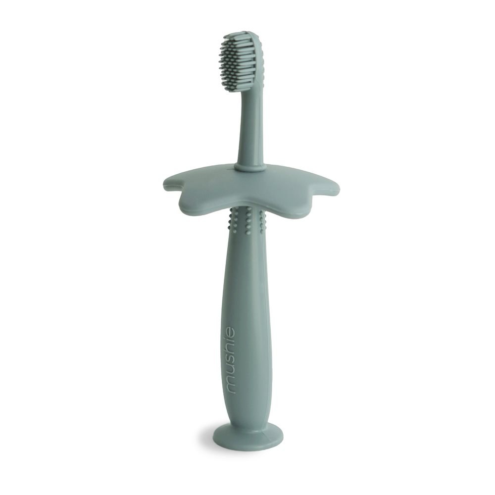 Εκπαιδευτική Οδοντόβουρτσα Σιλικόνης Αστέρι Cambridge Blue - Mushie