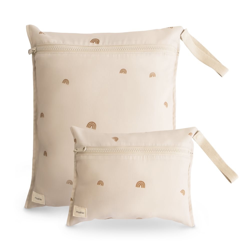 Mushie Σετ 2 Αδιάβροχα Νεσεσέρ Rainbow - Mushie