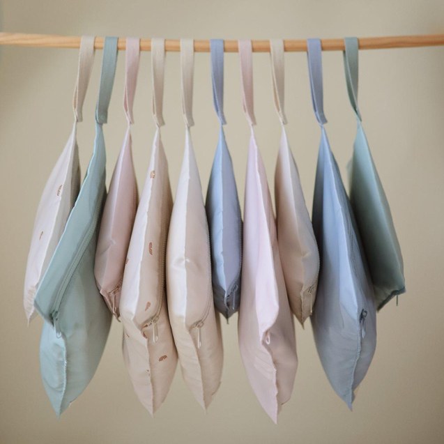 Σετ 2 Αδιάβροχα Νεσεσέρ Μέντα - Mushie