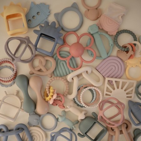 Γαντάκι με Μασητικό Παιχνίδι Sun - Mushie