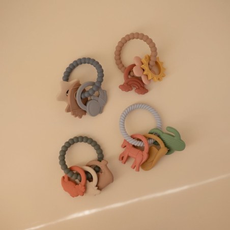 Κρίκος με Μασητικά Παιχνιδάκια Western  - Mushie