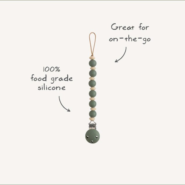 Κλιπ για Πιπίπλες Σιλικόνης Luna Dried Thyme -...