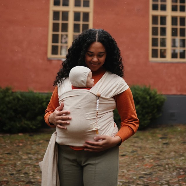 Κλιπ για Πιπίλες Eva White - Mushie