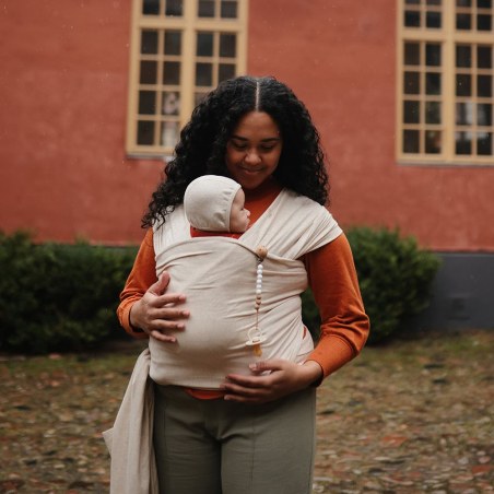 Κλιπ για Πιπίλες Eva White - Mushie