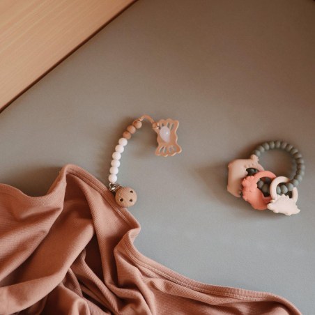 Κλιπ για Πιπίλες Eva White - Mushie