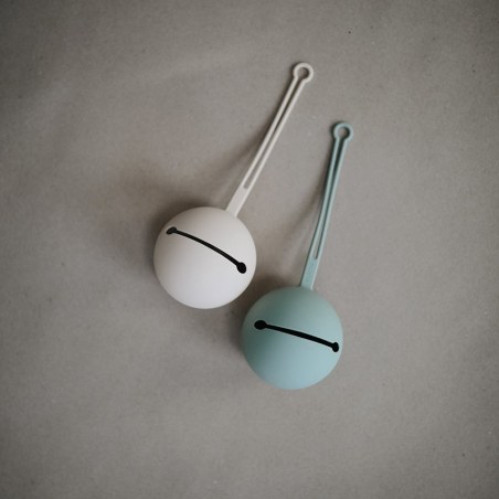 Θήκη για Πιπίλες Σιλικόνης Cambridge Blue - Mushie