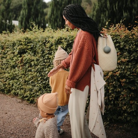 Θήκη για Πιπίλες Σιλικόνης Cambridge Blue - Mushie