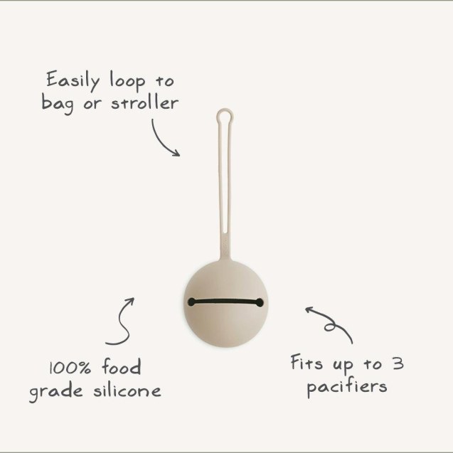 Θήκη για Πιπίλες Σιλικόνης Shifting Sand - Mushie