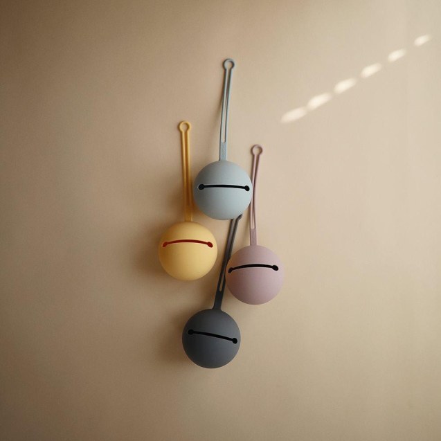 Θήκη για Πιπίλες Σιλικόνης Soft Lilac - Mushie