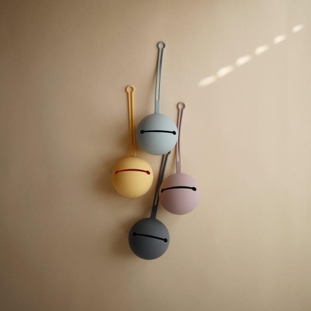 Θήκη για Πιπίλες Σιλικόνης Soft Lilac - Mushie