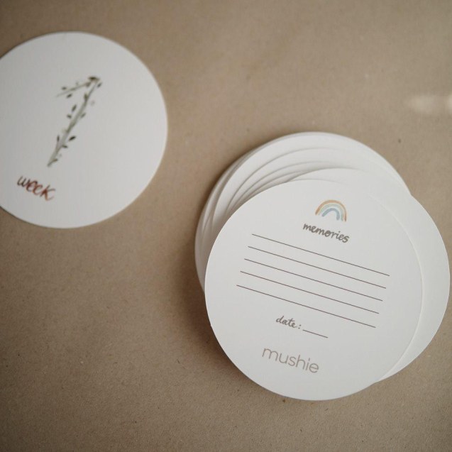 Κάρτες Αναμνήσεων Milestone Cards - Mushie