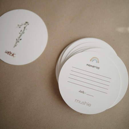 Κάρτες Αναμνήσεων Milestone Cards - Mushie