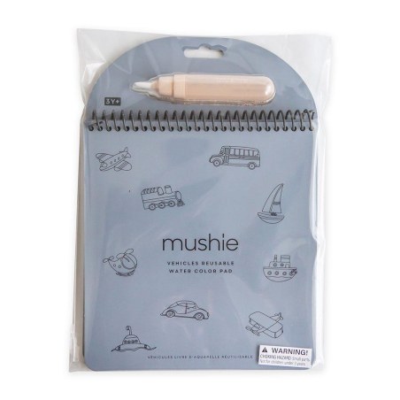 Επαναχρησιμοποιούμενο Μπλοκ Ζωγραφικής Vehicles - Mushie