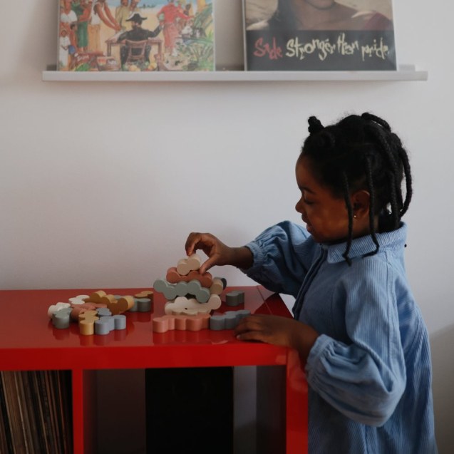 Ξύλινα Μπλοκ Στοίβαξης - Mushie