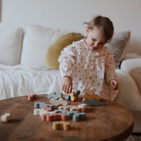 Ξύλινα Μπλοκ Στοίβαξης - Mushie