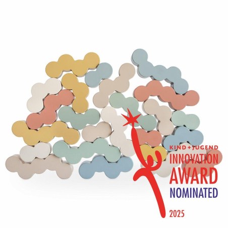 Ξύλινα Μπλοκ Στοίβαξης - Mushie