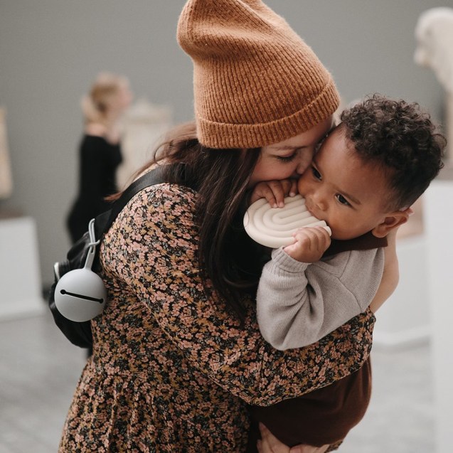 Θήκη για Πιπίλες Σιλικόνης Stone - Mushie