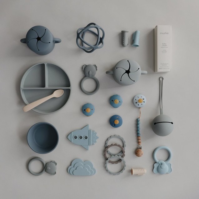 Θήκη για Πιπίλες Σιλικόνης Stone - Mushie