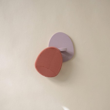 Σετ 2 Βρεφικές Βούρτσες Μπάνιου Σιλικόνης ​​Rose/Soft Lilac - Mushie