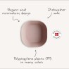 Σετ 2 Τετράγωνα Μπωλ PP Blush - Mushie