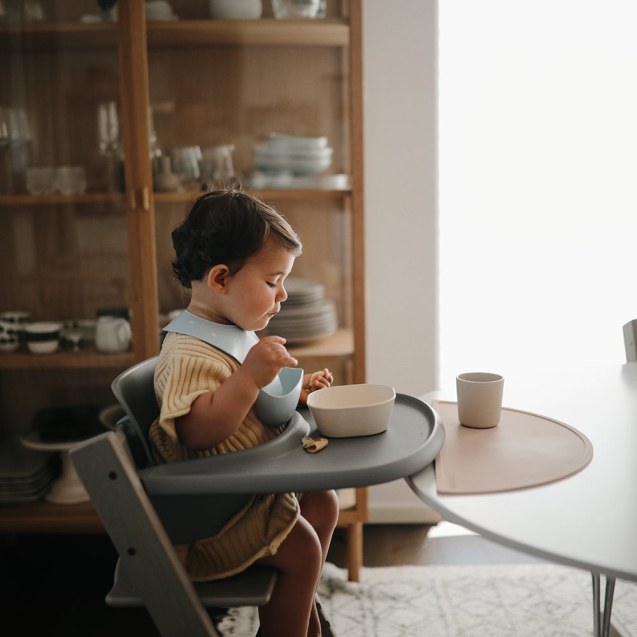 Σετ 2 Τετράγωνα Μπωλ PP Ivory - Mushie