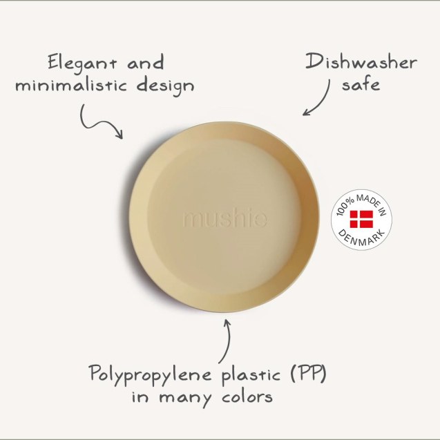 Σετ 2 Πιάτα PP Vanilla - Mushie