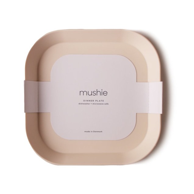 Σετ 2 Τετράγωνα Πιάτα PP Ivory - Mushie