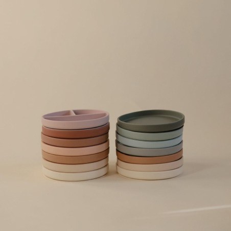 Πιάτο Σιλικόνης με Χωρίσματα & Αντιολισθητική Βάση Shifting Sand - Mushie