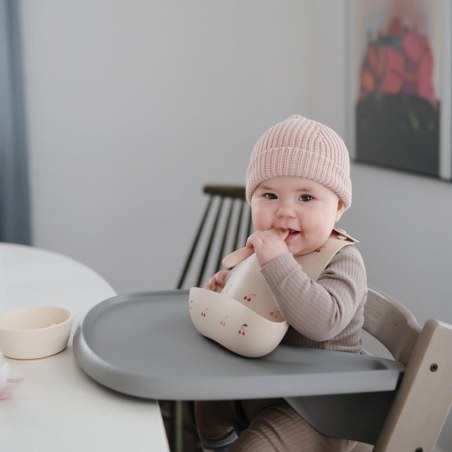 Σετ 2 Εκπαιδευτικά Κουταλάκια Σιλικόνης Blush/Shifting Sand - Mushie