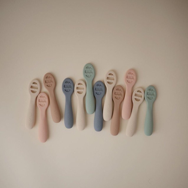 Σετ 2 Εκπαιδευτικά Κουταλάκια Σιλικόνης...