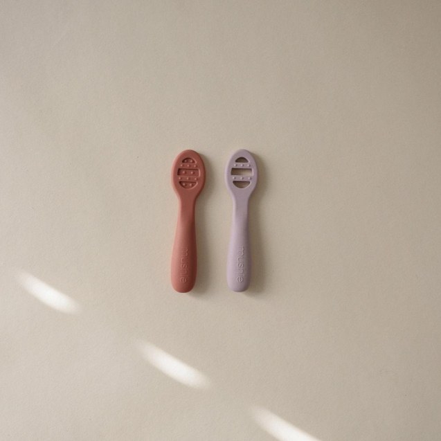 Σετ 2 Εκπαιδευτικά Κουταλάκια Σιλικόνης...