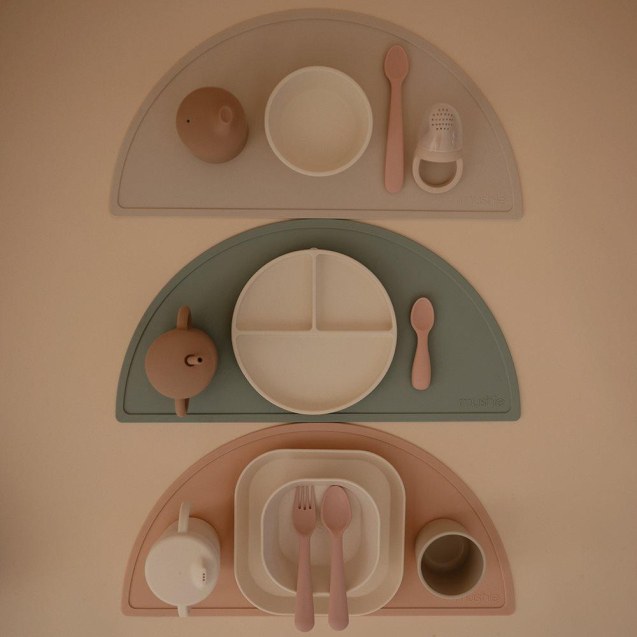 Σετ 2 Εκπαιδευτικά Κουταλάκια Σιλικόνης Μικρά...