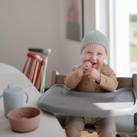 Σετ 2 Εκπαιδευτικά Κουταλάκια Σιλικόνης Μικρά Tradewinds/Shifting Sand - Mushie