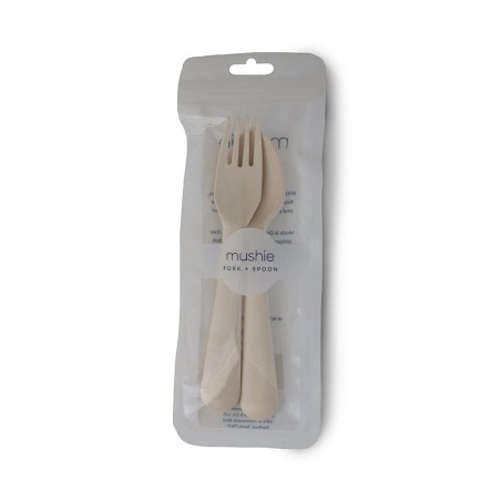 Σετ Κουτάλι και Πηρούνι PP Ivory - Mushie