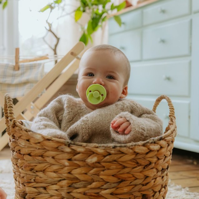 Σετ 2 Πιπίλες Σιλικόνης FRIGG Rope Silver...