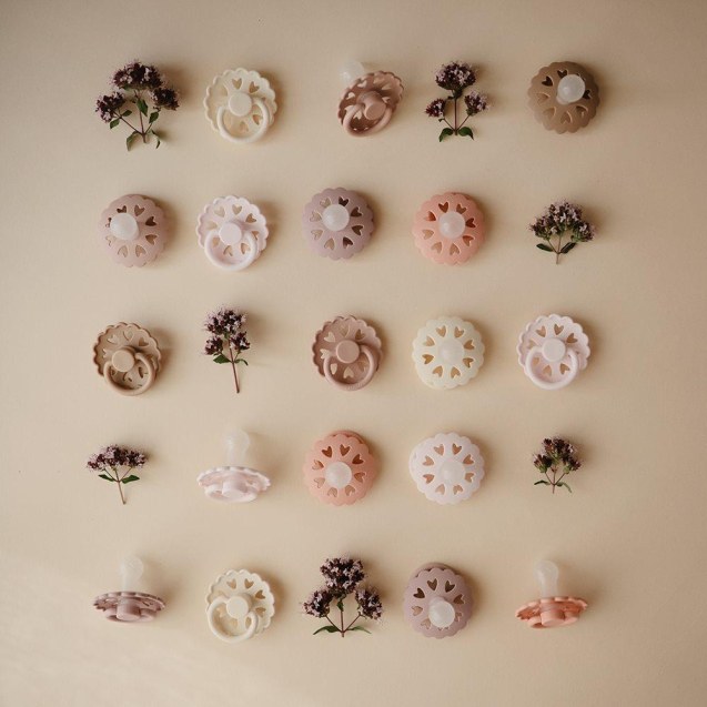 Σετ 2 Πιπίλες Σιλικόνης FRIGG Fairytale White...