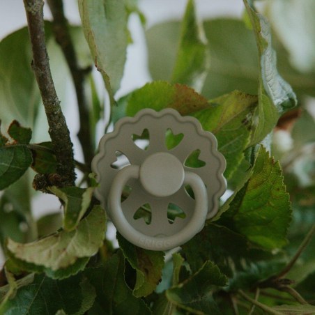 Σετ 2 Πιπίλες Σιλικόνης FRIGG Fairytale Silky Satin/Willow Gray 6-18 Μηνών