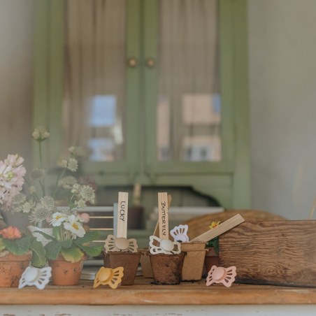 Σετ 2 Ανατομικές Πιπίλες Σιλικόνης FRIGG Butterfly Cream/Blush 0-6 Μηνών