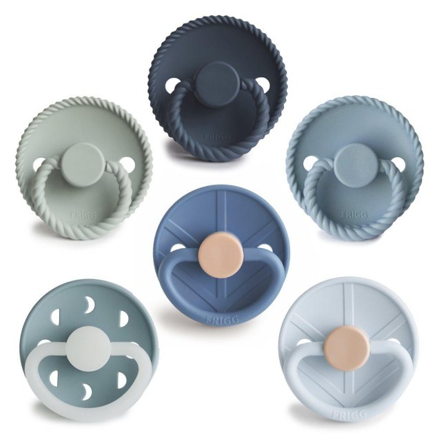Σετ 6 Πιπίλες Σιλικόνης FRIGG - Endless Sea 0-6...