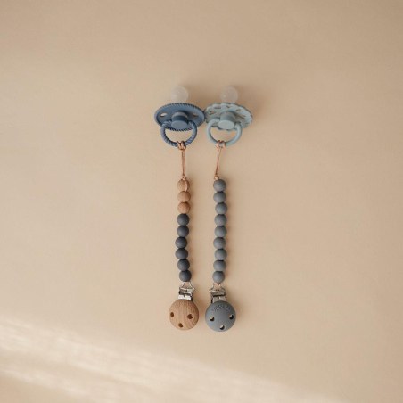 Κλιπ για Πιπίλες Eva Iron - Mushie