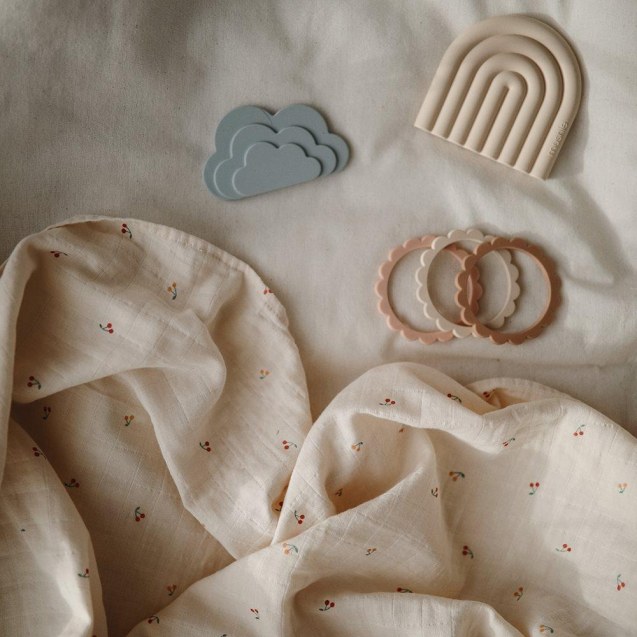 Σετ 3 Βραχιόλια Οδοντοφυΐας - Clay/Dried...