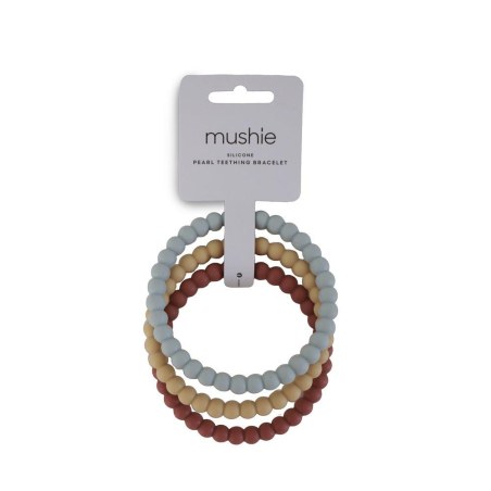 Σετ 3 Βραχιόλια Οδοντοφυΐας - Mellow/Terracotta/Periwinkle - Mushie