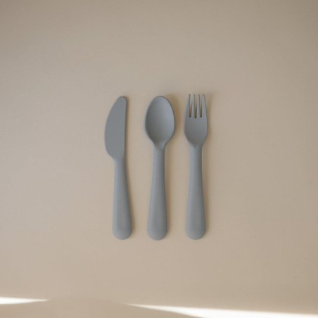 Σετ Κουτάλι Πηρούνι Μαχαίρι PP Cloud Mushie