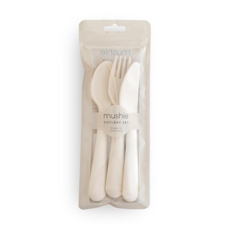 Σετ Κουτάλι Πηρούνι Μαχαίρι PP Ivory Mushie