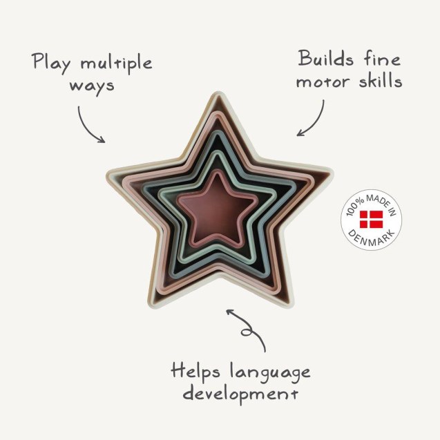 Παιχνίδι Ταξινόμησης Αστεράκια Original - Mushie