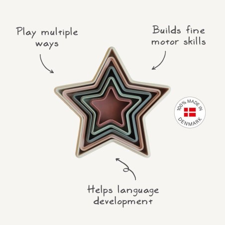 Παιχνίδι Ταξινόμησης Αστεράκια Original - Mushie