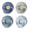 Σετ 4 Πιπίλες Latex FRIGG – Skyline Serenity 6-18 Μηνών