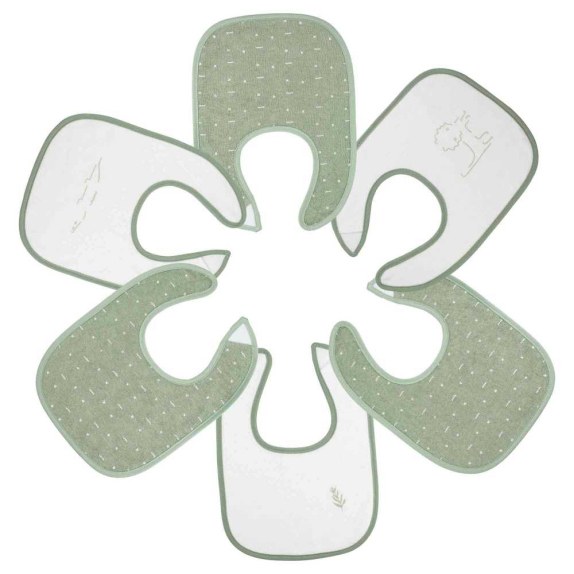 Σετ 6 Σαλιαρών 22x30cm - Grafic - Trois Kilos Sept