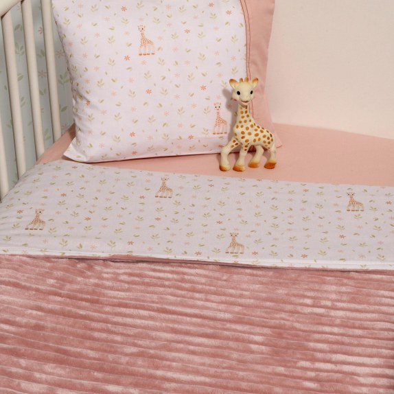 Κουβερτοπάπλωμα Λίκνου 75x95cm Design 502 - SOPHIE LA GIRAFE