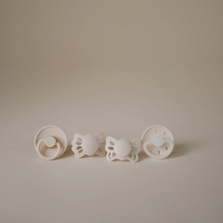 Σετ 4 Πιπίλες FRIGG - Moonlight Sailing Cream 0-6 Μηνών